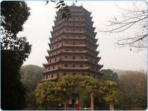 Pagode der Sechs Harmonien in Hangzhou